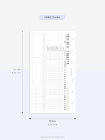 M115 | Monthly Project Timeline Template, Business Planner