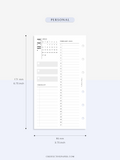 M113_V_2023 | 2023 Monthly Planner Printable (MO1P_Vertical)