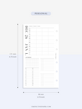 W117_2023 | 2023 Dated Weekly Planner, 24-hour Time Scheduler, WO4P