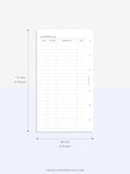 N111 | Vehicle Maintenance Log Printable, Car Repair Tracker Template