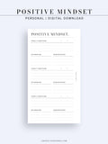 N122 | Wellness Journal Bundle, Mind Health Care Planner Set