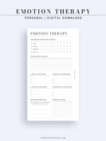 N122 | Wellness Journal Bundle, Mind Health Care Planner Set