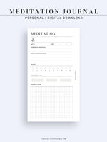 N122 | Wellness Journal Bundle, Mind Health Care Planner Set