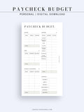 T125 | Paycheck Budget Planner