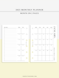 M114_2023 | 2023 Monthly Planner Printable Template (MO2P)