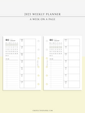 W108_01GX_WO1P_2023 | 2023 Dated Weekly Planner Inserts Printable Template