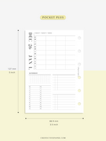 W117_2023 | 2023 Dated Weekly Planner, 24-hour Time Scheduler, WO4P
