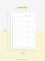 M120 | Basic Monthly Planner, MO2P