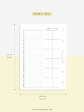 M120 | Basic Monthly Planner, MO2P