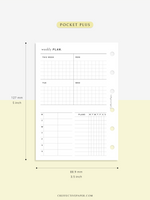 W121 | Weekly Planner, WO2P