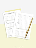 T125 | Paycheck Budget Planner