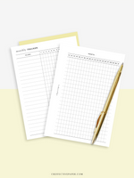 T128 | Monthly Goal & Habit Tracker, MO2P
