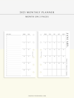 M114_2023 | 2023 Monthly Planner Printable Template (MO2P)
