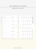 M114_2023 | 2023 Monthly Planner Printable Template (MO2P)