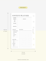 N131-6 | Content Planner for Social Media