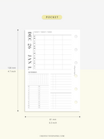 W117_2023 | 2023 Dated Weekly Planner, 24-hour Time Scheduler, WO4P