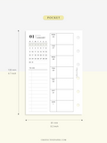 W108_01GX_WO1P_2023 | 2023 Dated Weekly Planner Inserts Printable Template