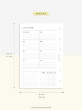 W122 | Weekly Planner, WO1P