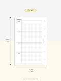 W104 | Week on 2 Pages, Weekly Planner Printable Inserts Template