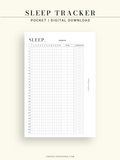 T132 | Monthly Sleep Tracker