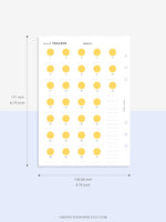 T116 | Monthly Emoji or Color Mood Tracker