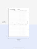 T118 | Weekly Habit and Goal Tracker