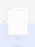 D103 | Daily Task List Printable, To-do List Organizer, Checklist Template