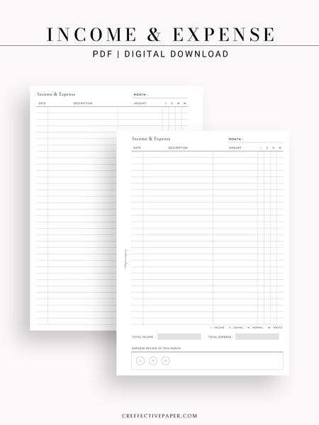 T107 | Income & expense Tracker