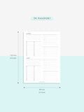W117 | WO4P, Weekly 24-hour Schedule, To-do List Planner Template