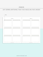 N108 | Inbox for Brain Dump and Functional Planning Pages