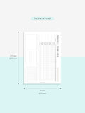 M115 | Monthly Project Timeline Template, Business Planner