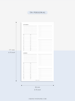 W117 | WO4P, Weekly 24-hour Schedule, To-do List Planner Template