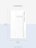 M115 | Monthly Project Timeline Template, Business Planner