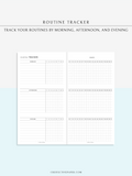 T129 | Monthly Routine Tracker