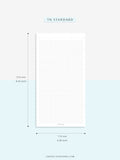 N120 | All-round Grid Notes Template, Printable Bullet Journal Inserts