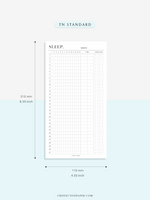 T132 | Monthly Sleep Tracker