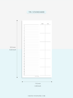 M120 | Basic Monthly Planner, MO2P