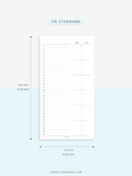 M120 | Basic Monthly Planner, MO2P