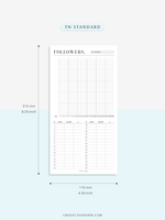 N131-1 | Follower & Subscriber Tracker for Social Media