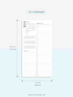 M113_V_2023 | 2023 Monthly Planner Printable (MO1P_Vertical)