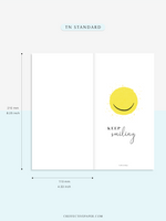DA113 | Green Dashboard Inserts Template Printable, Set of 5
