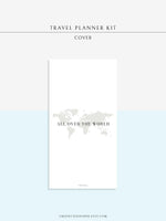 N117 | Travel Planner Bundle, Trip Overview, Vacation Planning