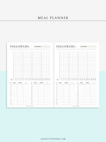 N131-1 | Follower & Subscriber Tracker for Social Media