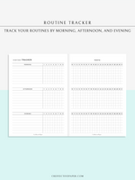 T129 | Monthly Routine Tracker