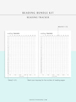 B102 | Book Review & Reading Journal Bundle Printable