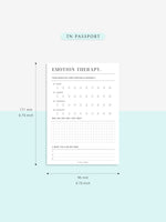 N122-5 | Emotion Therapy Journal Template