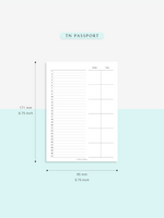 M120 | Basic Monthly Planner, MO2P