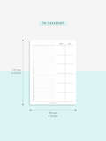 M120 | Basic Monthly Planner, MO2P