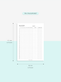 T132 | Monthly Sleep Tracker