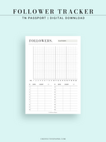 N131-1 | Follower & Subscriber Tracker for Social Media